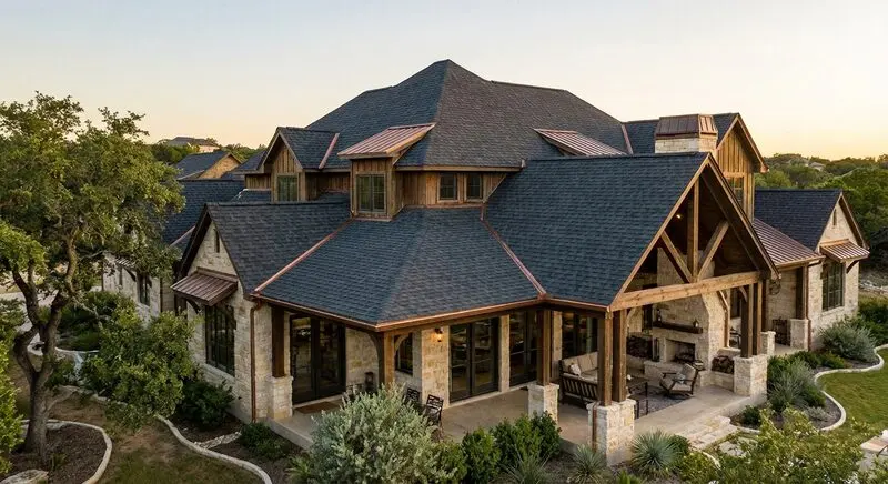 Roofing project in Bee Cave, Texas