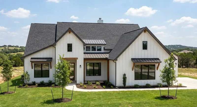 Storm restoration roofing project