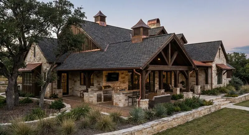 Storm restoration roofing project