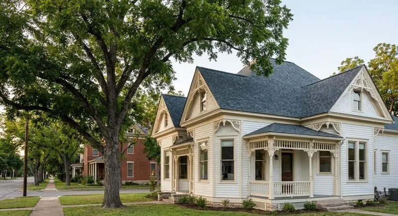 Historic home roof restoration