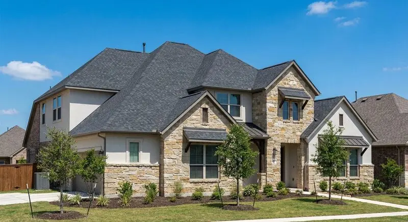 New construction roof installation