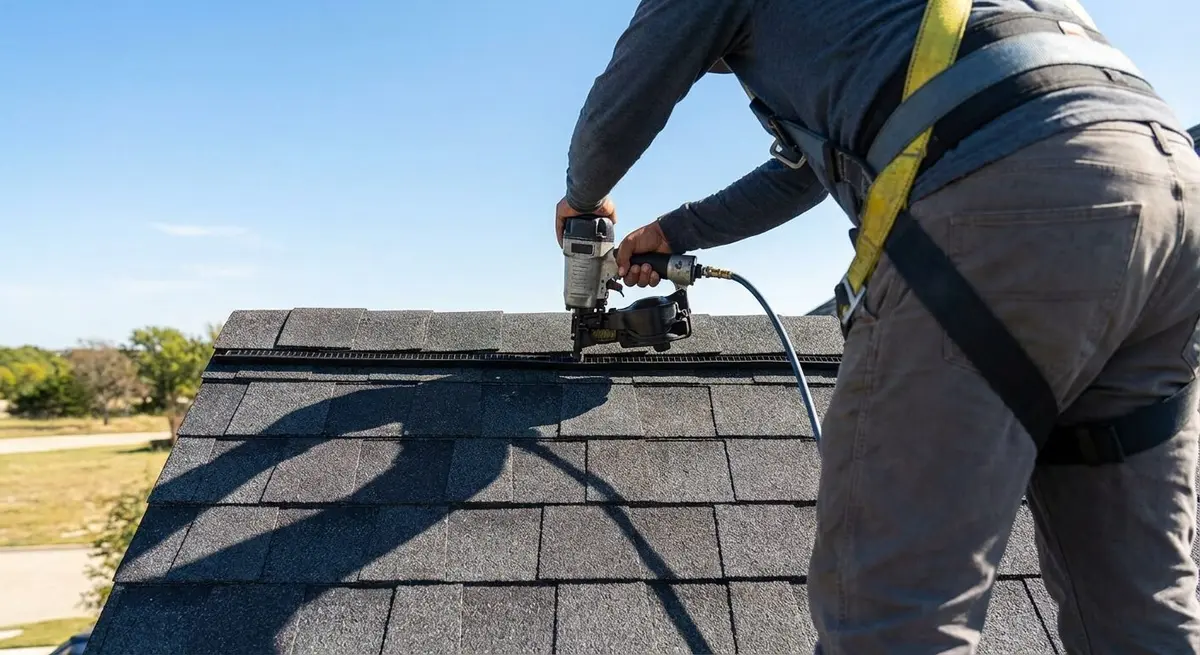 Shingle installation and ventilation