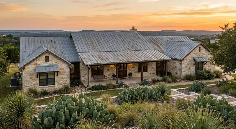 Standing seam metal roof installation